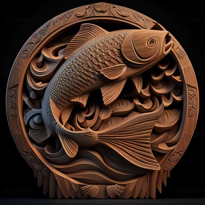 3D model fish (STL)